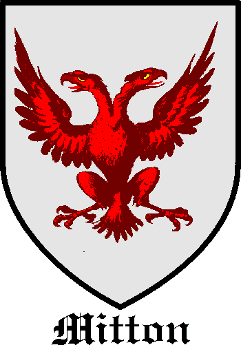 MITTON family crest MITTON family crest
