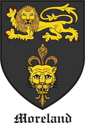 MORELAND family crest MORELAND family crest