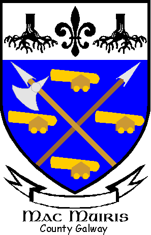 MCMORRIS family crest MCMORRIS family crest