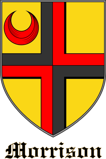 MORRISON family crest MORRISON family crest