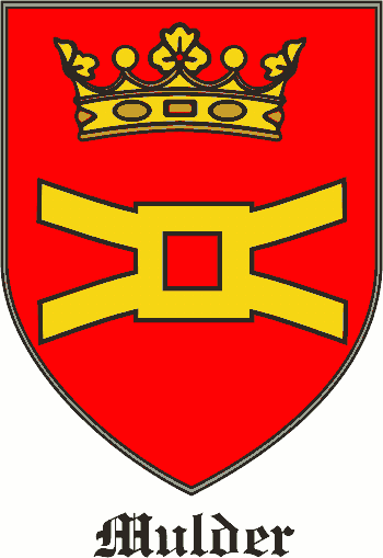 MULDER family crest MULDER family crest