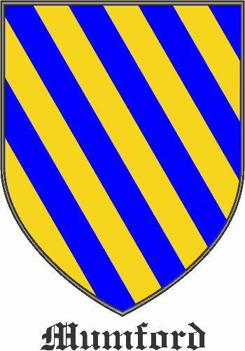 MUMFORD family crest MUMFORD family crest