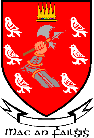 NALLY family crest NALLY family crest