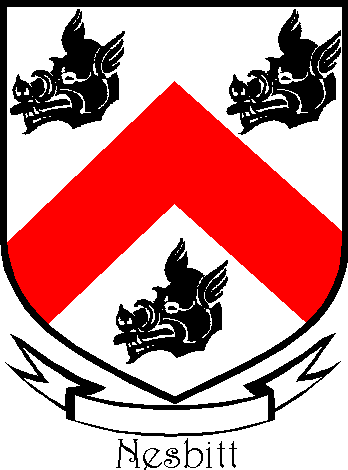 NESBITT family crest NESBITT family crest