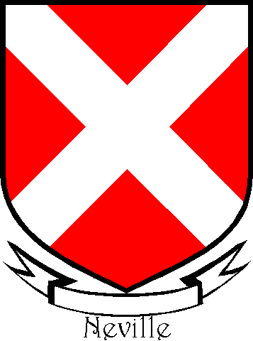 NEVILLE family crest NEVILLE family crest