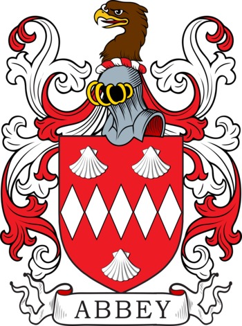ABBEY family crest ABBEY family crest