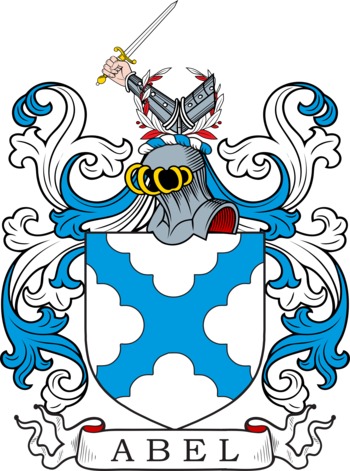 ABEL family crest ABEL family crest