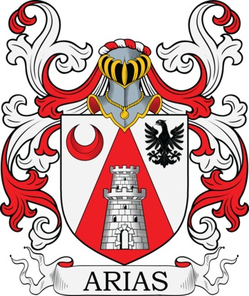 ARIAS family crest ARIAS family crest