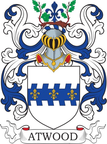 ATWOOD family crest ATWOOD family crest