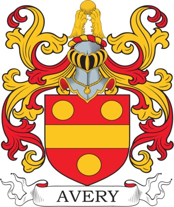 AVERY family crest AVERY family crest