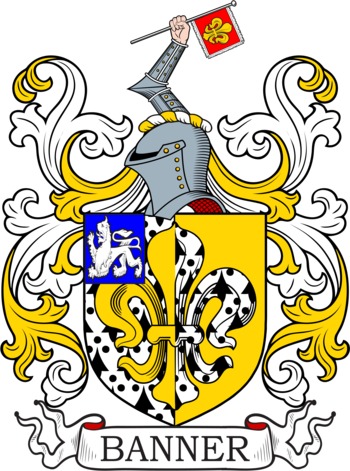 BANNER family crest BANNER family crest