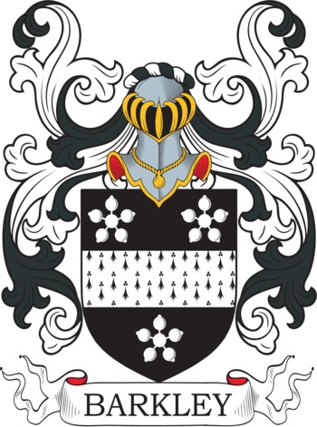 BARKLEY family crest BARKLEY family crest