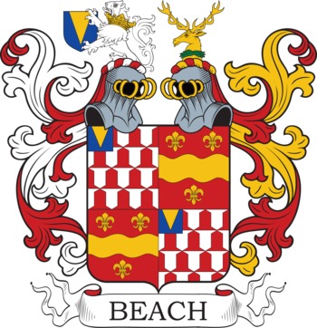 BEACH family crest BEACH family crest