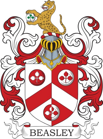 BEASLEY family crest BEASLEY family crest