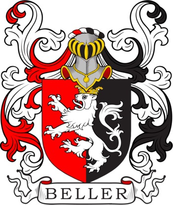 BELLER family crest BELLER family crest
