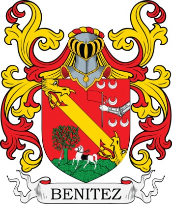 BENITEZ family crest BENITEZ family crest