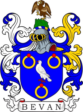 BEVAN family crest BEVAN family crest