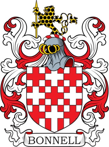 BONNELL family crest BONNELL family crest