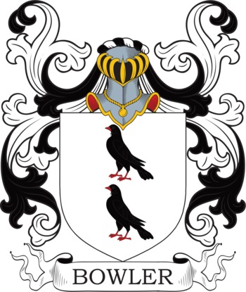 BOWLER family crest BOWLER family crest