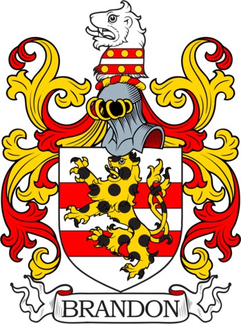 BRANDON family crest BRANDON family crest