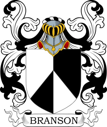 BRANSON family crest BRANSON family crest