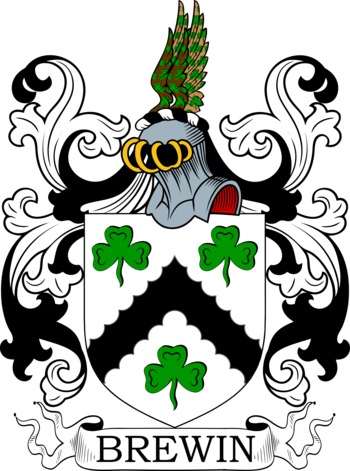 BREWIN family crest BREWIN family crest