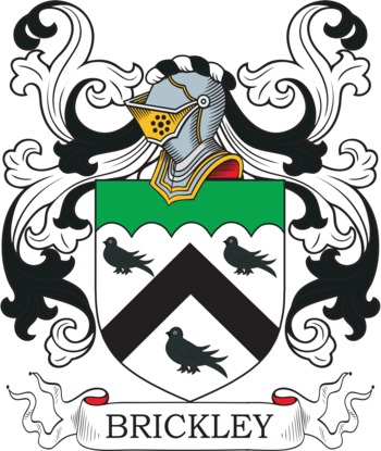 BRICKLEY family crest BRICKLEY family crest