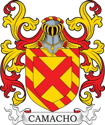 CAMACHO family crest CAMACHO family crest