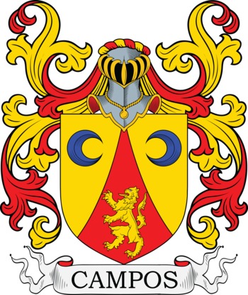 CAMPOS family crest CAMPOS family crest
