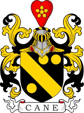 CANE family crest CANE family crest
