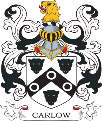 CARLOW family crest CARLOW family crest