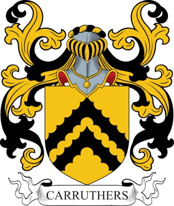 CARRUTHERS family crest CARRUTHERS family crest