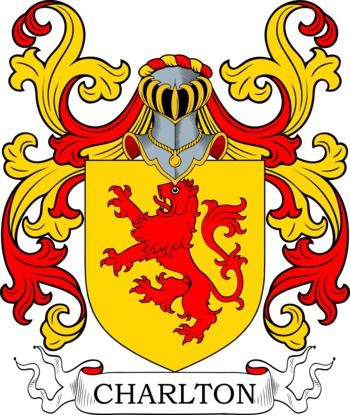 CHARLTON family crest CHARLTON family crest
