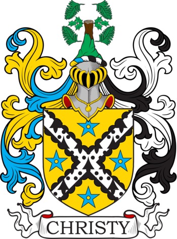 CHRISTY family crest CHRISTY family crest