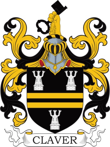 CLAVER family crest CLAVER family crest