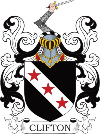 CLIFTON family crest CLIFTON family crest