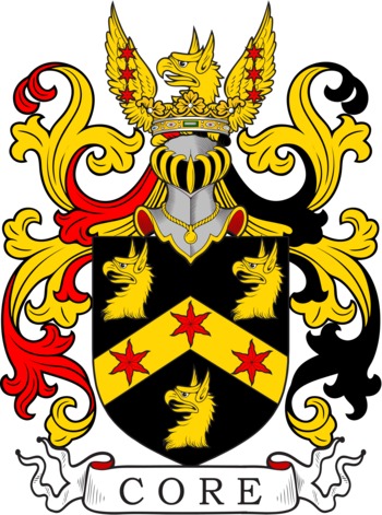 CORE family crest CORE family crest