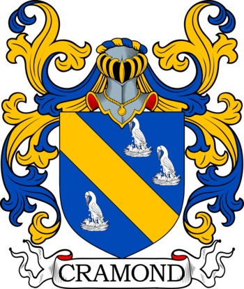 CRAMOND family crest CRAMOND family crest