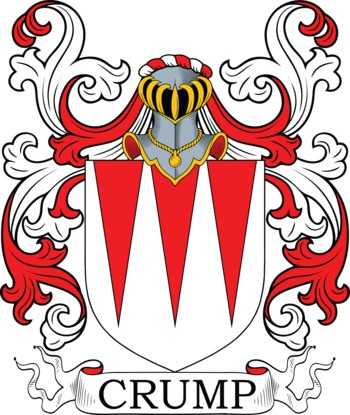 CRUMP family crest CRUMP family crest