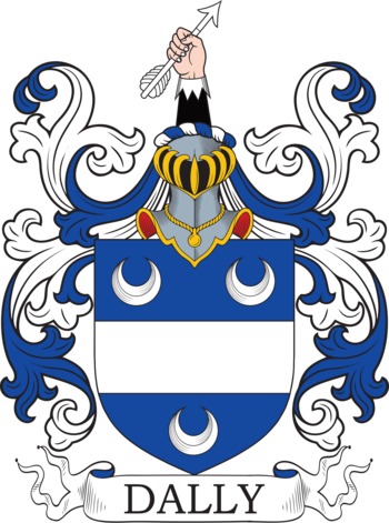 DALLY family crest DALLY family crest