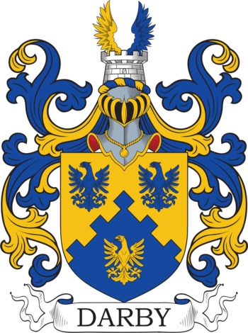 DARBY family crest DARBY family crest