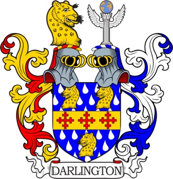 DARLINGTON family crest DARLINGTON family crest