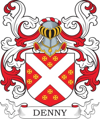 DENNY family crest DENNY family crest