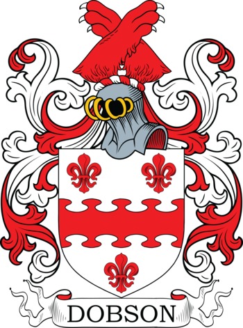 DOBSON family crest DOBSON family crest