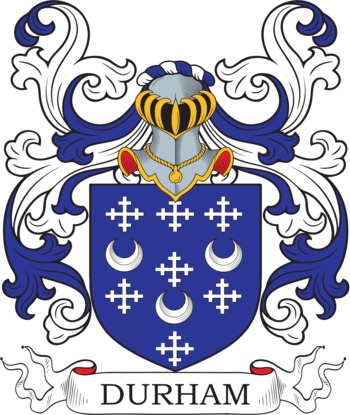 DURHAM family crest DURHAM family crest