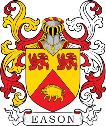 EASON family crest EASON family crest