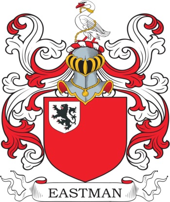 EASTMAN family crest EASTMAN family crest