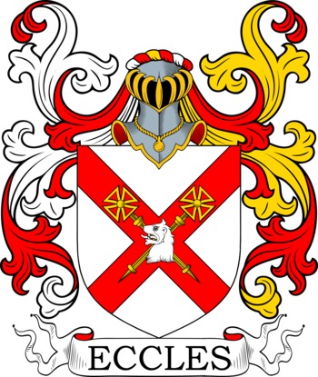 ECCLES family crest ECCLES family crest