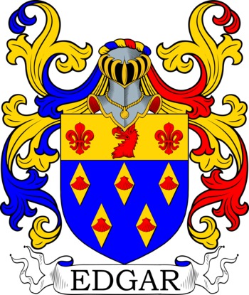 EDGAR family crest EDGAR family crest
