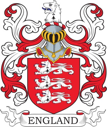 ENGLAND family crest ENGLAND family crest